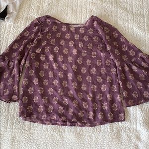 Purple blouse